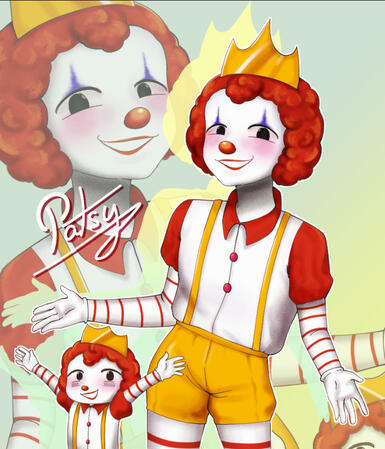 Patsy - OC by @roboticdreamz on Twitter/X.